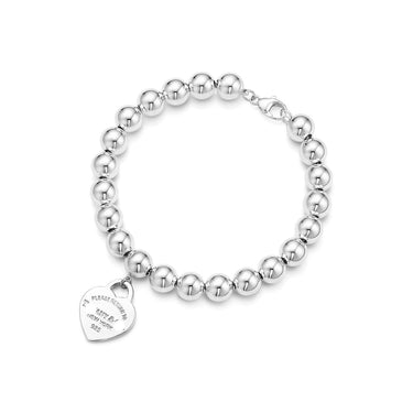 Return To T Heart Charm Bracelet