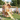 Bunny Garden Wooden Playhouse Swing Set with Slide