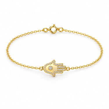 Amara Hamsa Hand Chain Bracelet