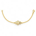 Amara Hamsa Hand Chain Bracelet