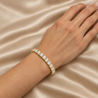 Aria Classic Round Tennis Bracelet