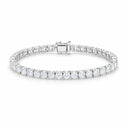 Aria Classic Round Tennis Bracelet - White Gold