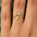 Artemis Open Arrow Wrap Ring