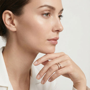 Atlas Roman Numeral Ring