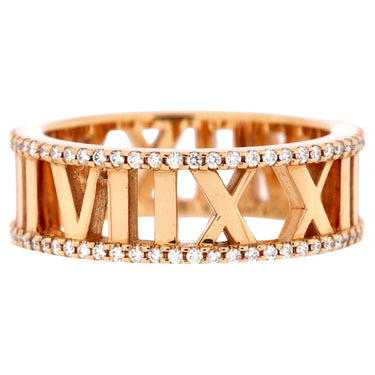 Atlas Roman Numeral Ring