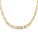 Aurelle Round Tennis Necklace