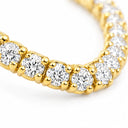 Aurelle Round Tennis Necklace