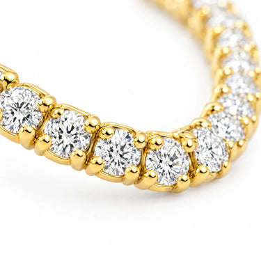 Aurelle Round Tennis Necklace