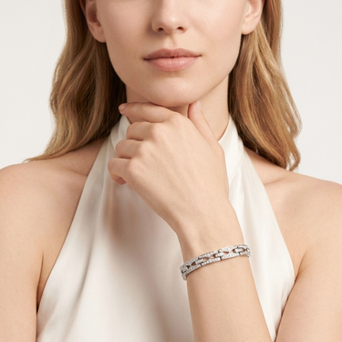 B Zero1 Geometric Link Bracelet