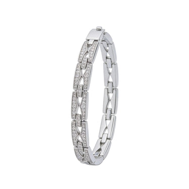 B Zero1 Geometric Link Bracelet