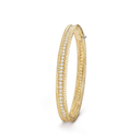 18K Perlée Diamonds One Row Bracelet