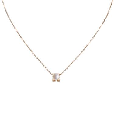 18K C De Necklace