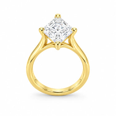 Camille Princess Cathedral Solitaire Ring