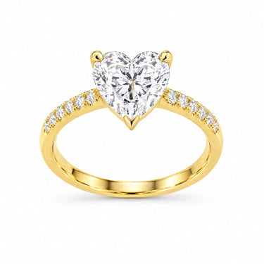Cherie Heart Cut Solitaire Ring
