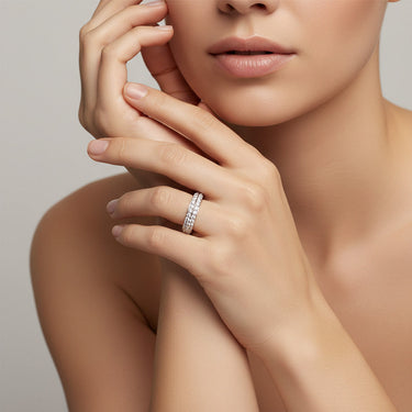 Couture Eternity Wedding Band