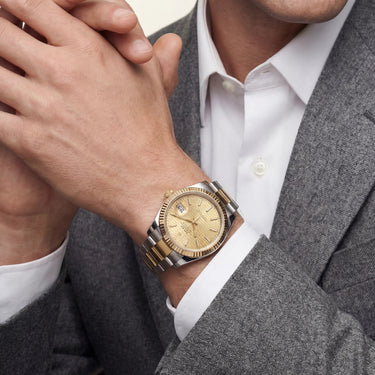 Datejust Automatic Men’s Watch With Fluted Bezel