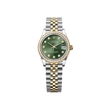 Datejust Automatic Watch With Diamond-Set Dial Accents