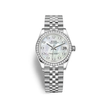 Datejust Automatic Watch With Refined Diamond Markers