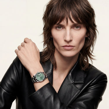 Datejust Automatic Watch With Smooth Bezel And Index Dial