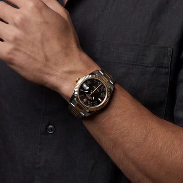 Datejust Black Dial Mens Watch