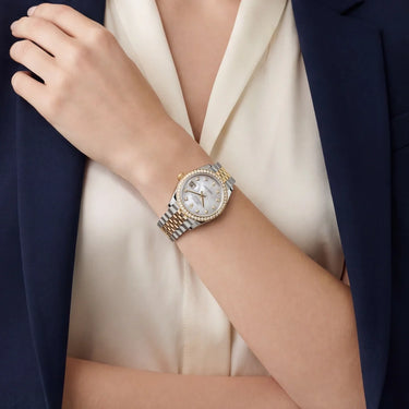 Datejust Mother Of Pearl Dial Bezel Women's Watch