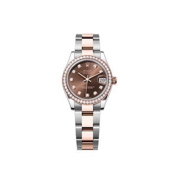Datejust Women’s Watch With Chocolate Dial And Bezel