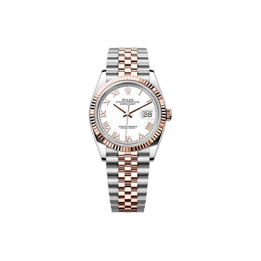 Datejust Women’s Watch With White Roman Dial