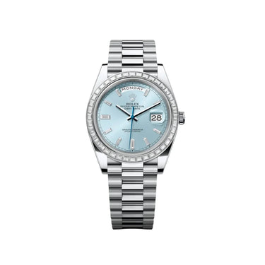 Day-Date Automatic Watch With Diamond-Set Bezel