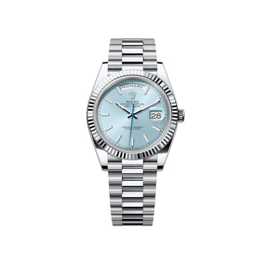 Day-Date Automatic Watch With Roman Numeral Dial