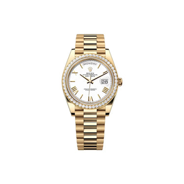 Day Date Automatic White Dial Men’s President Watch