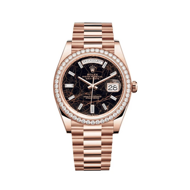 Day-Date Eisenkiesel Diamond Dial President Bracelet Automatic Men’s Watch