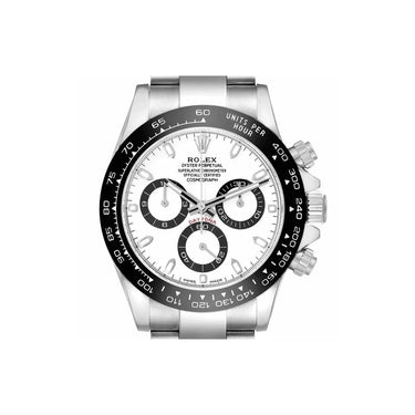 Daytona Ceramic Bezel White Panda Dial Mens Watch