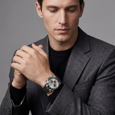Daytona Grey Dial Oysterflex Mens Watch
