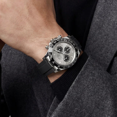 Daytona Grey Dial Oysterflex Mens Watch