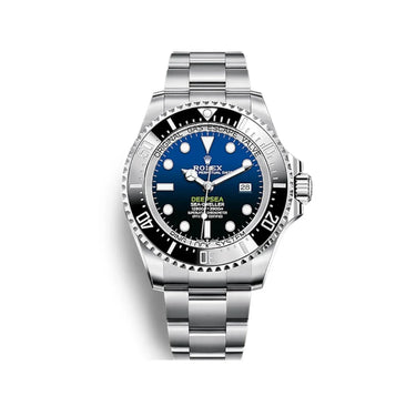 Deepsea D-blue Automatic Men’s Dive Watch With Unidirectional Bezel