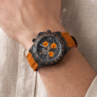 Diw Daytona Carbon Orange Edition Oyster Black