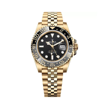 Dual Time Automatic Men’s Watch With Rotating 24-Hour Bezel