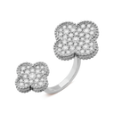 18K Magic Alhambra Diamond Ring