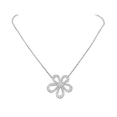 Flowerlace Pendant Necklace