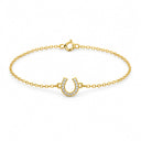 Fortuna Lucky Horseshoe Chain Bracelet