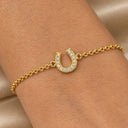 Fortuna Lucky Horseshoe Chain Bracelet