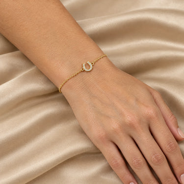 Fortuna Lucky Horseshoe Chain Bracelet