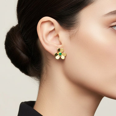 Frivole Mini Flower Earrings