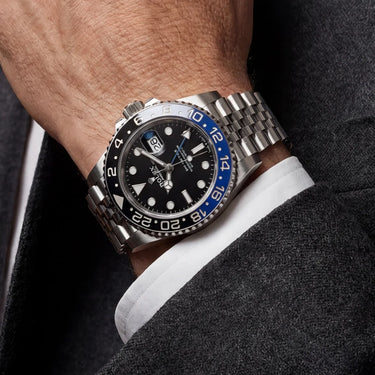 Gmt Master II Batgirl Black Blue Bezel Mens Watch