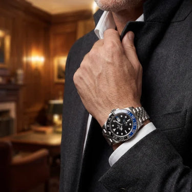 Gmt Master II Batgirl Black Blue Bezel Mens Watch