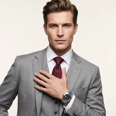 Gmt Master II Black Blue Batman Bezel Mens Watch