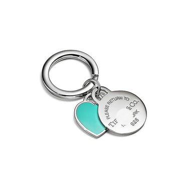 Heart & Round Tag Ring
