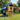 Blue Adventure Playhouse Swing Set with Tube Slide