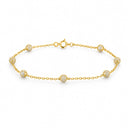 Ilaria Pave Bead Satellite Chain Bracelet