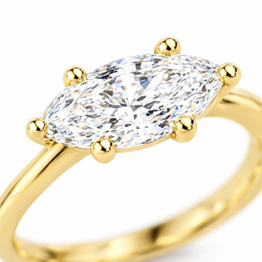 Juliette East West Marquise Ring